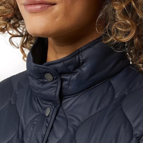 32 Degrees Ladies' Quilted Jacket Navy Blue NEW - Picture 2 of 3